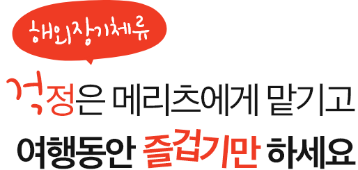 메리츠화재 해외여행자보험